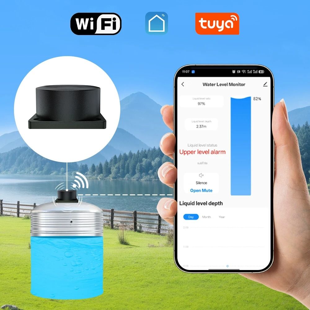 WiFi Ultrasonic Water Level Sensor