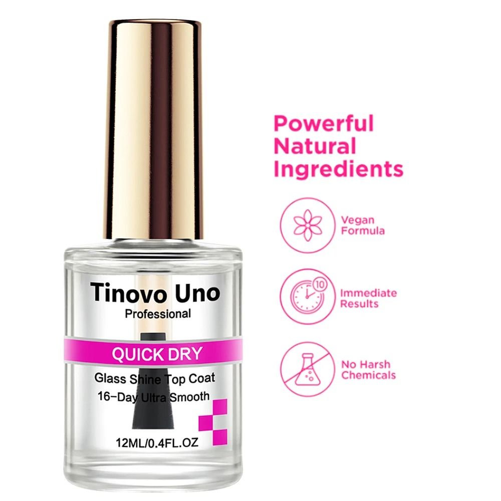 Quick-Dry High-Shine Finish with Calcium Protein