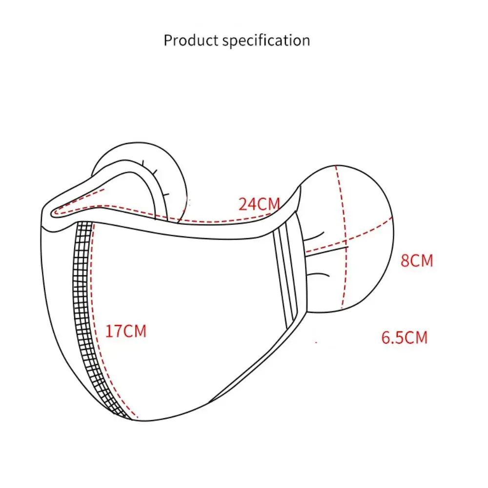 Winter Thermal Earmuffs Mask Windproof Dustproof Earflap