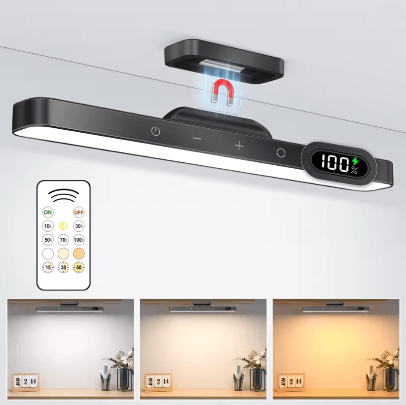 LumiGlow 5W Rechargeable Dimmable Makeup and Closet Light