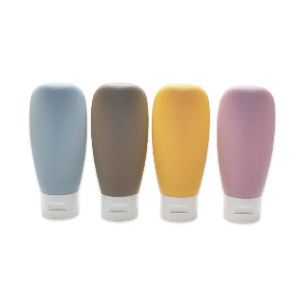 Travel Botttle Refillable Bottles Soft Cosmetic Containers, PP Squeeze Tube, Empty Lotion Shampoo Bottle Makeup Tools