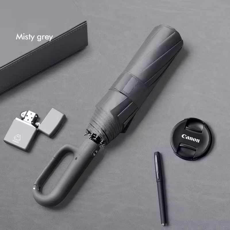 20 Rib Automatic Windproof Umbrella Extra Large Folding Sun and Rain Protection