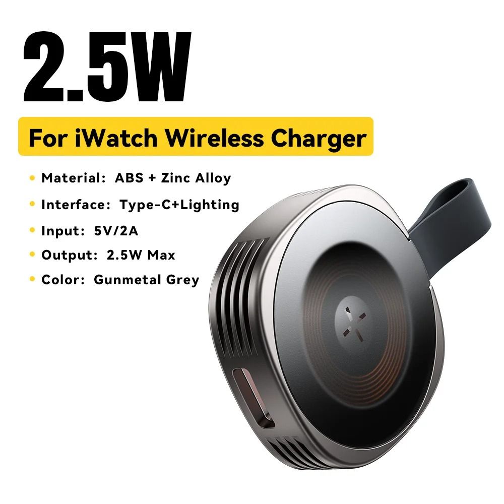 Magnetic Wireless Apple Watch Charger Portable USB C Fast Charging Dock