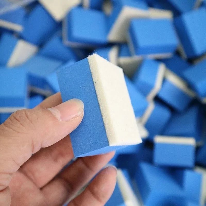 Car Glass Oil Film Cleaning Sponge – High-Efficiency Wool Felt Polishing & Removal Tool