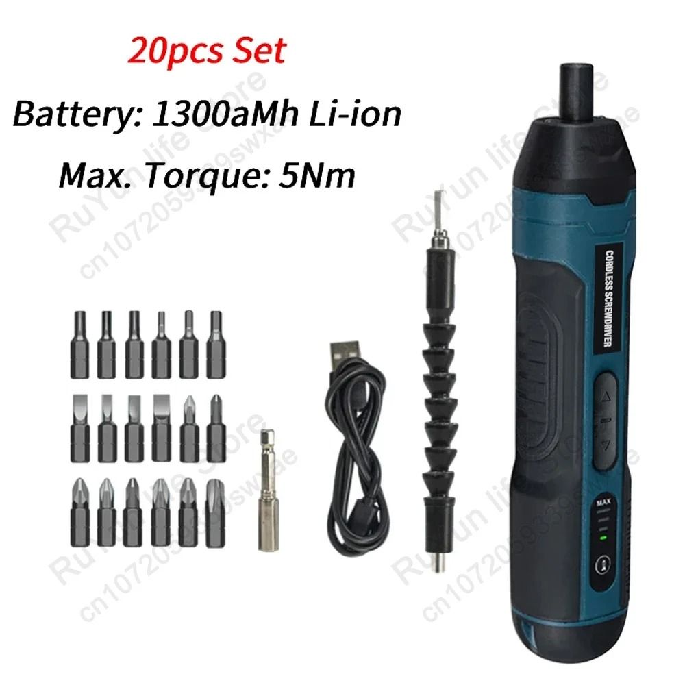 Mini Electric Screwdriver Set USB Rechargeable