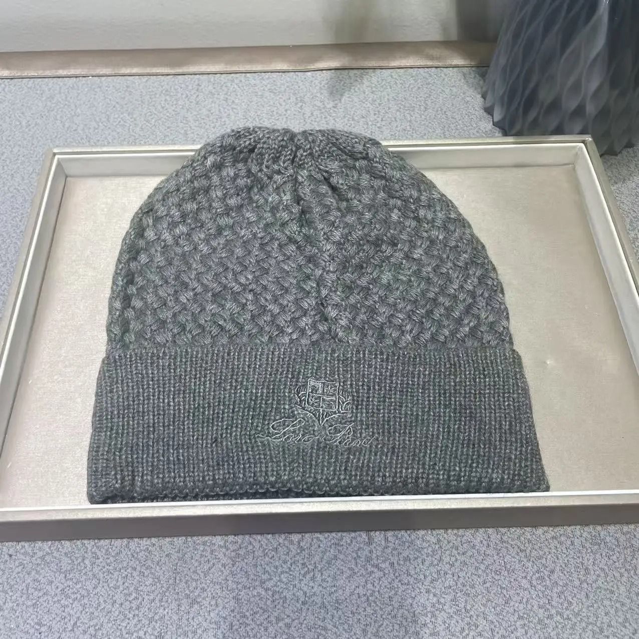 Cashmere Knit Beanie Winter Wool Hat Unisex