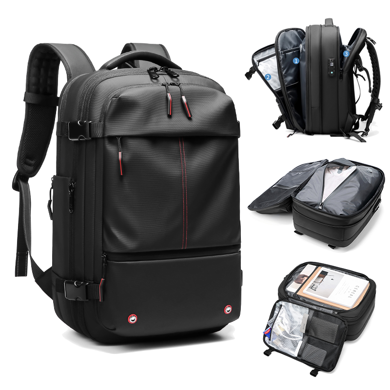 Ultimate Expandable Business Travel Laptop Backpack Vacuum Compression, Large Capacity
