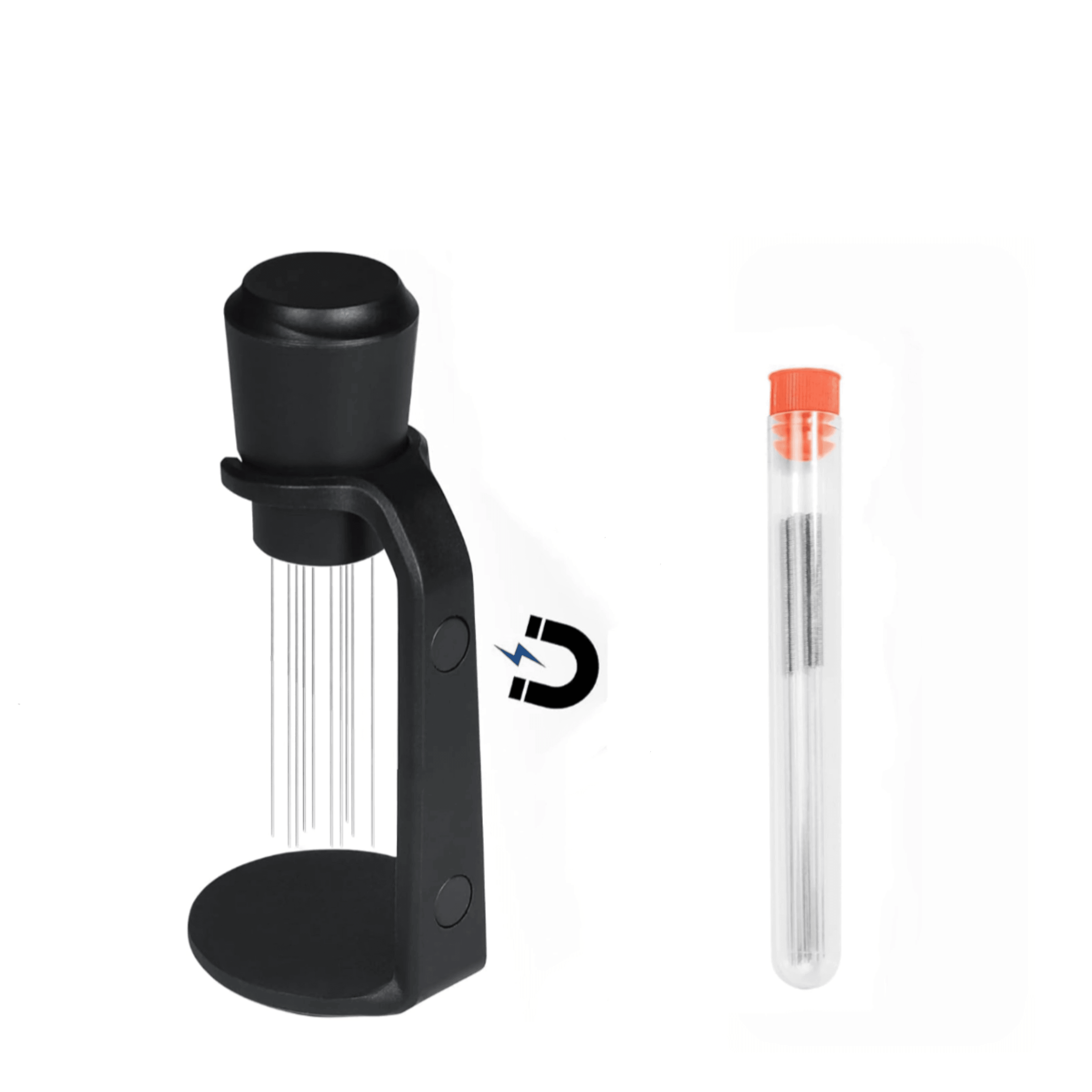 Upgraded Espresso WDT Tool with Magnetic Base and Replacement Needle