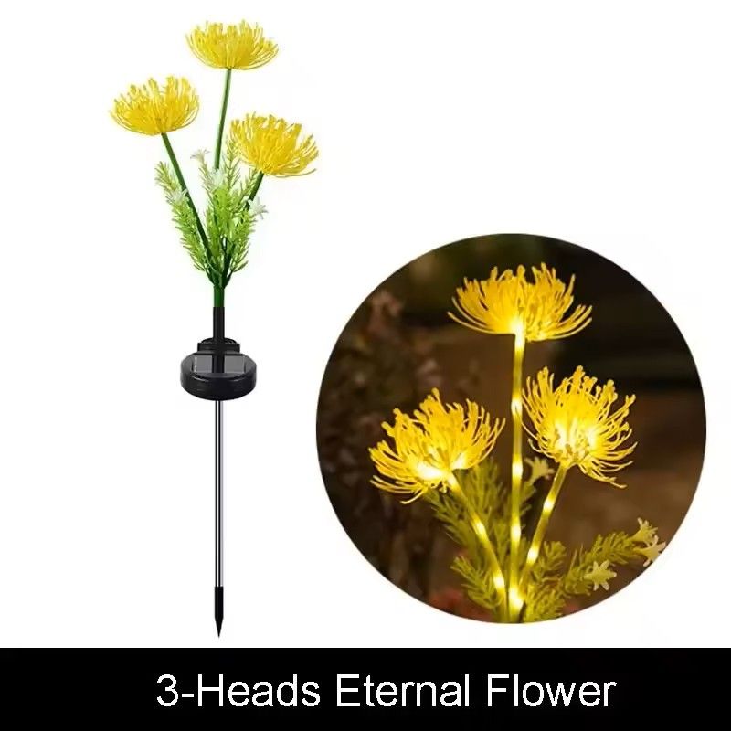 Solar LED Butterfly Flower Light