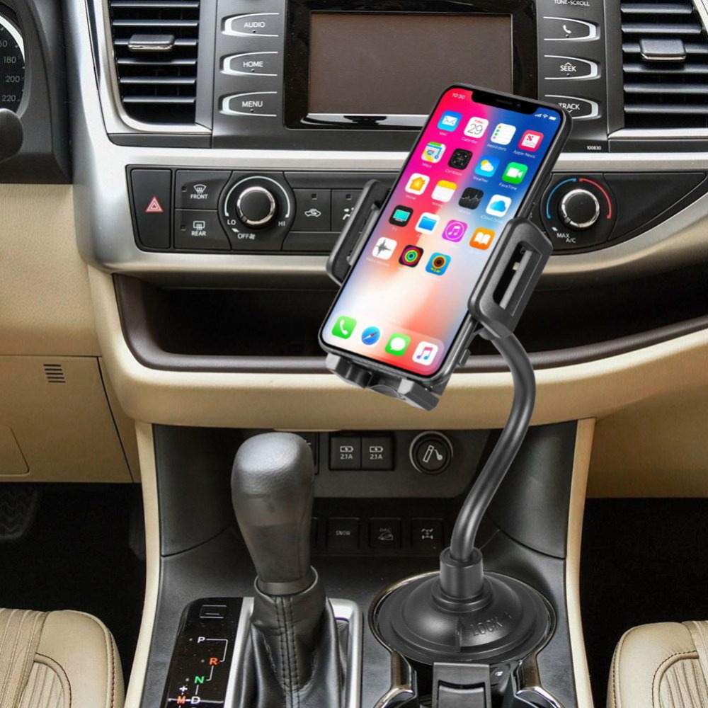 Universal Car Phone Holder, Drink Bottle Mount, Smartphone Support Stand for Vehicles