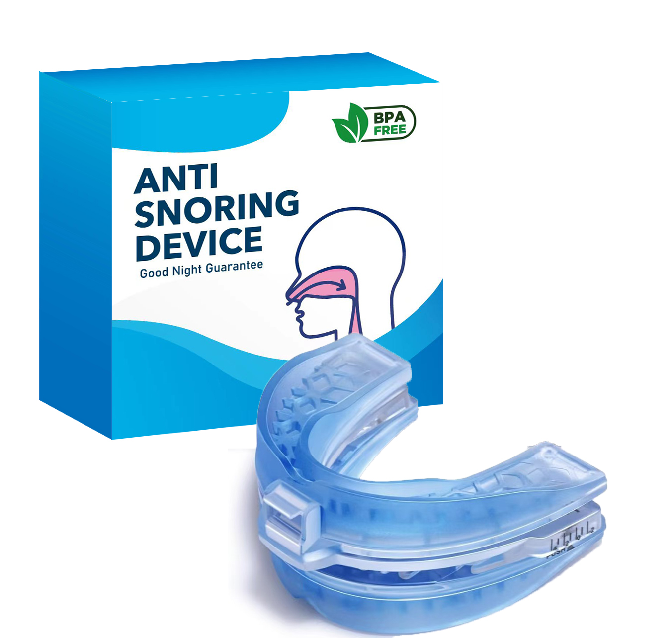 Adjustable Anti-Snoring Mouth Guard for Comfortable Sleep