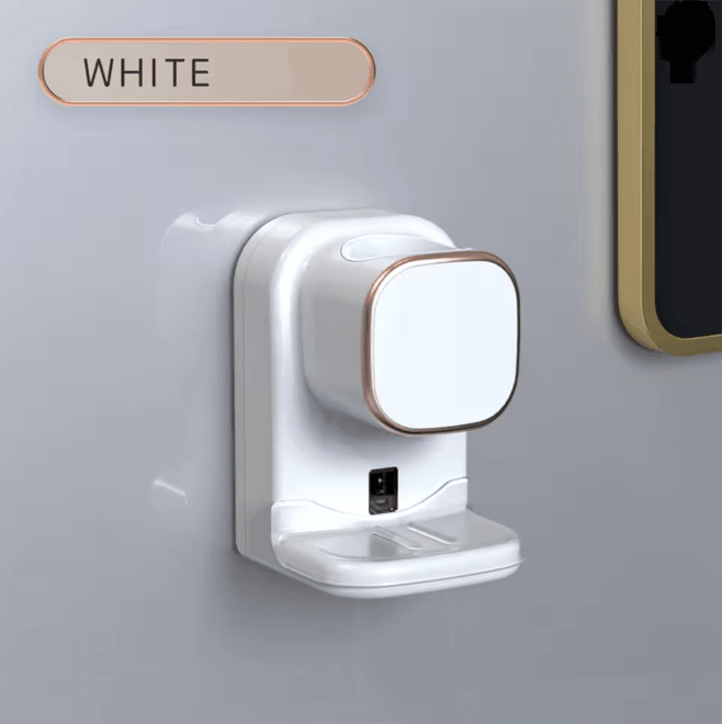 AutoPress Wall Mounted Automatic Toothpaste Dispenser Touch Free Bathroom Use