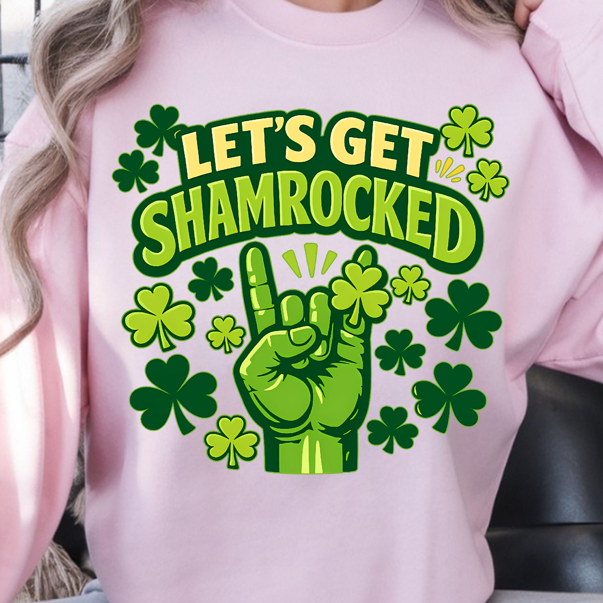 Let's Get Shamrocked Shirt, St. Patrick's Day T-Shirt, Fun Irish Tee
