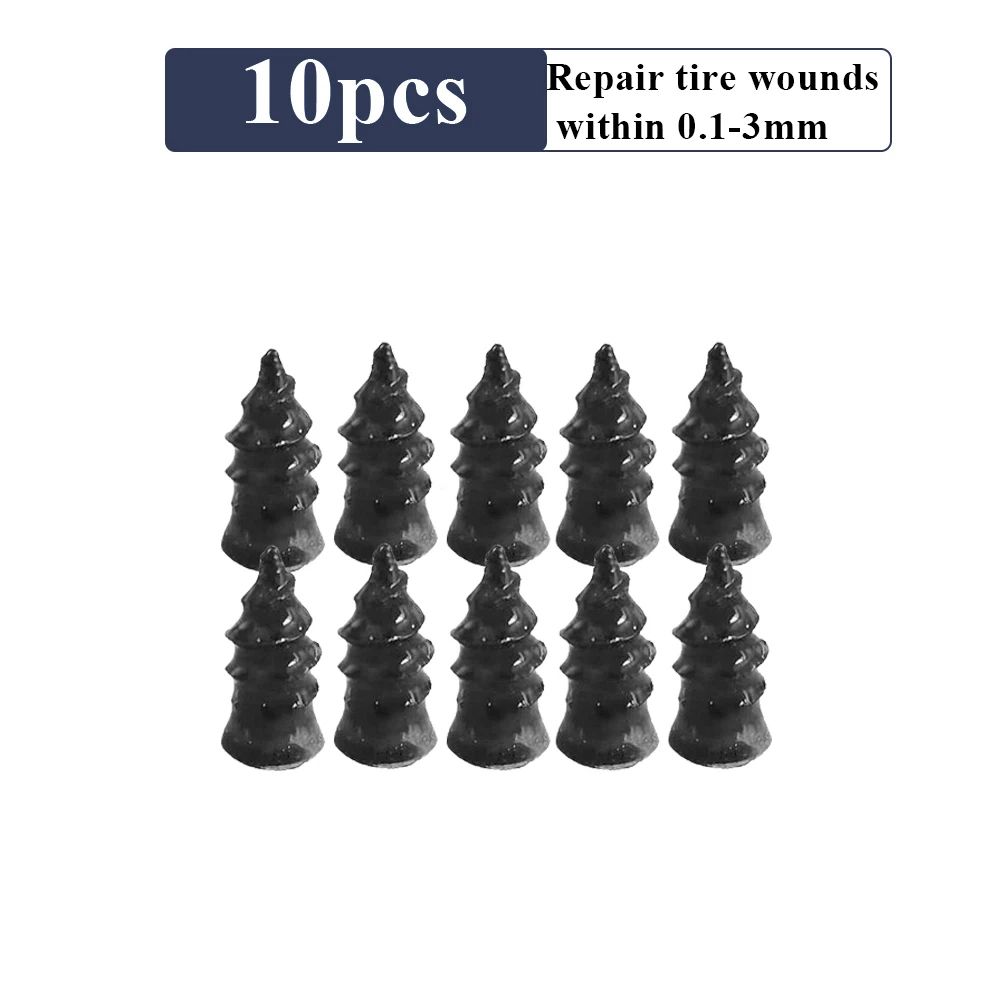 QuickSeal Tire Repair Nails – Universal Rubber Puncture Repair Kit (10–30 PCS)