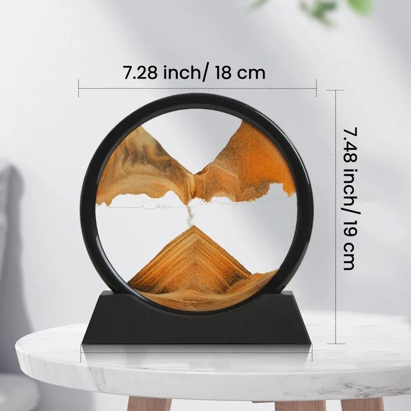 3D Moving Sandscape Craft Flowing Painting