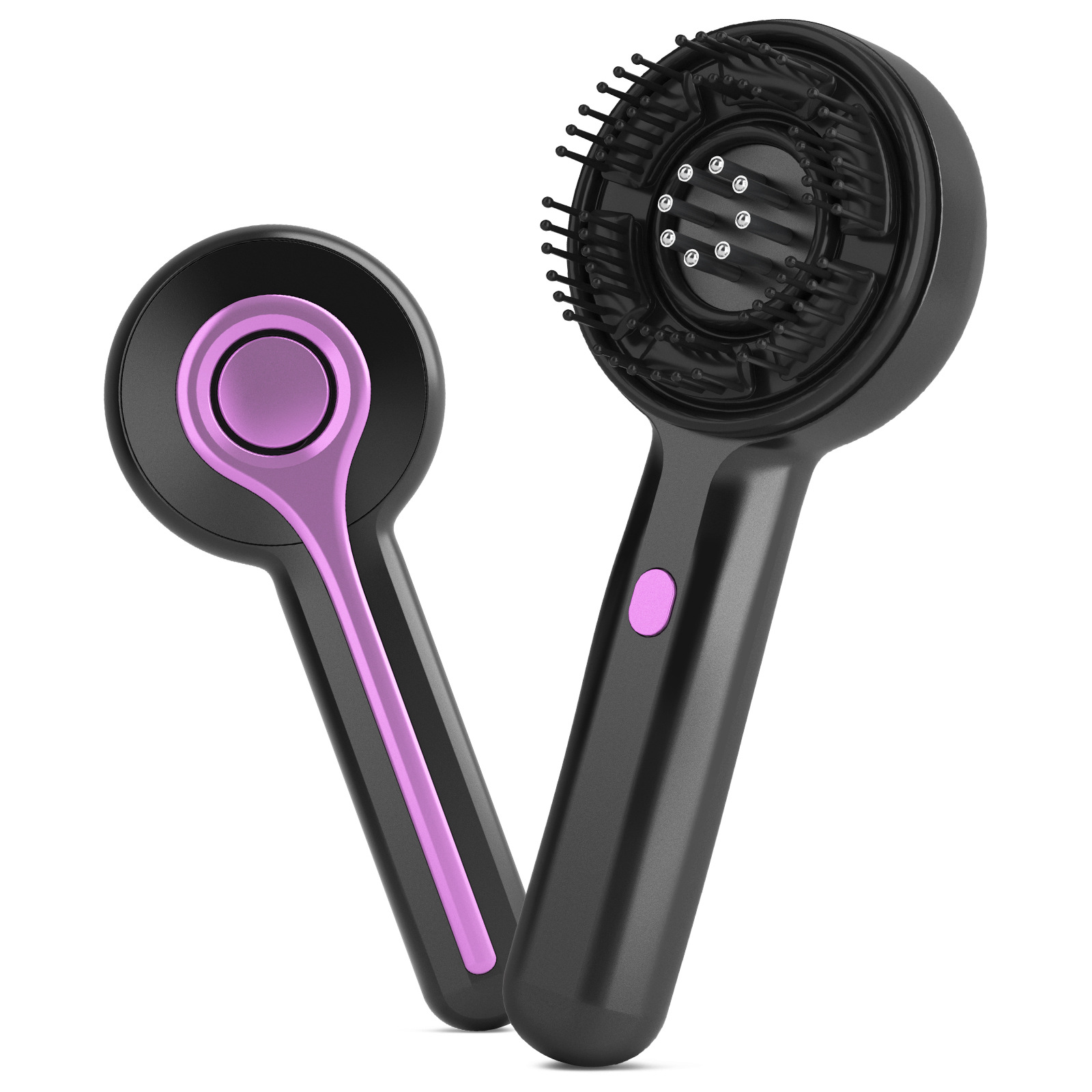 Essential Oil Red Light Scalp Massage Comb, Handheld Electric Head Massager, IPX7 Waterproof Muscle Relaxation Device