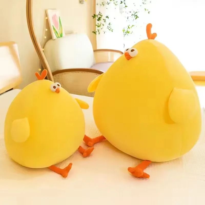 Funny Fat Chicken Plush Toy Pillow and Neck Cushion Gift