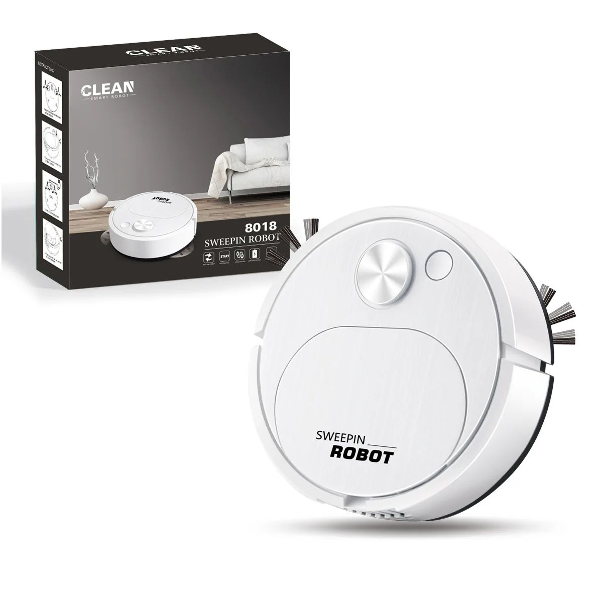 Smart 3 in 1 Robot Vacuum Cleaner with Mopping