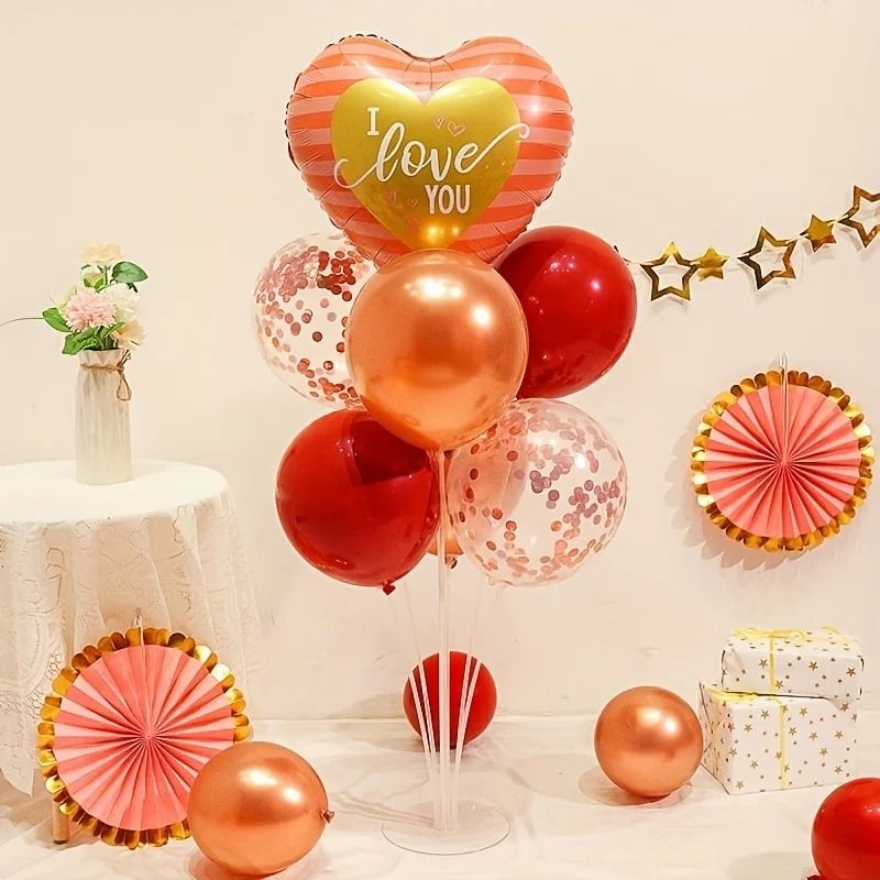 Balloon Stick Stand Table Centerpiece Holder with Base and Pole