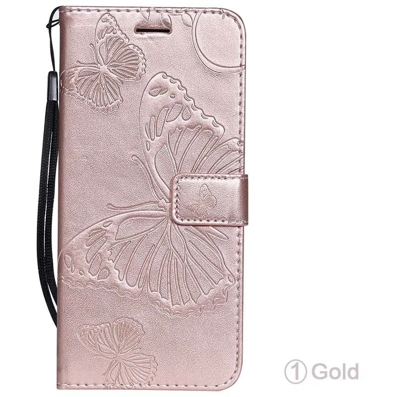 Leather Flip Wallet Phone Case with Card Holder