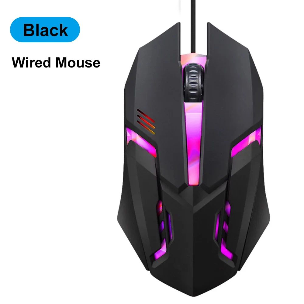 GlowSilent Dual-Mode Bluetooth 5.2 Wireless Gaming Mouse with RGB Backlight