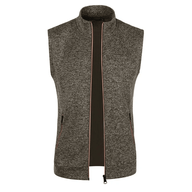 UrbanLayer Men Sleeveless Turtleneck Vest Jacket