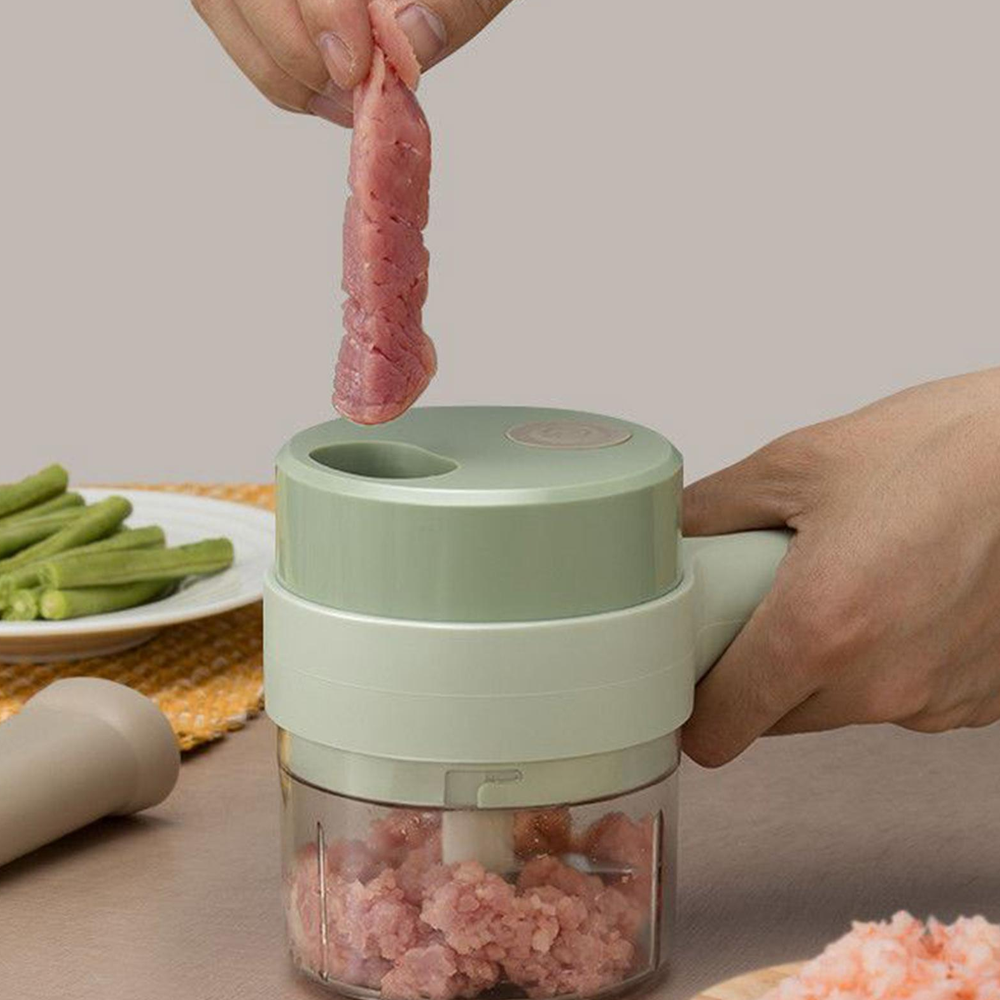 4 in 1 Handheld Electric Vegetable Slicer