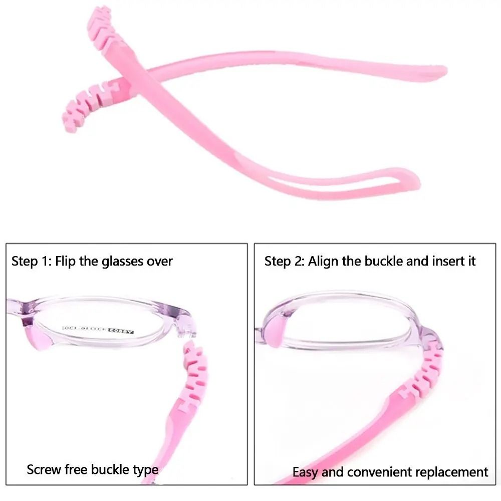 Silicone Replacement Glasses Arms