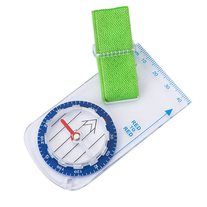 Professional Orienteering Compass  Accurate Map Scale Compass for Outdoor Adventures, Thumb Design, and Competition Rea