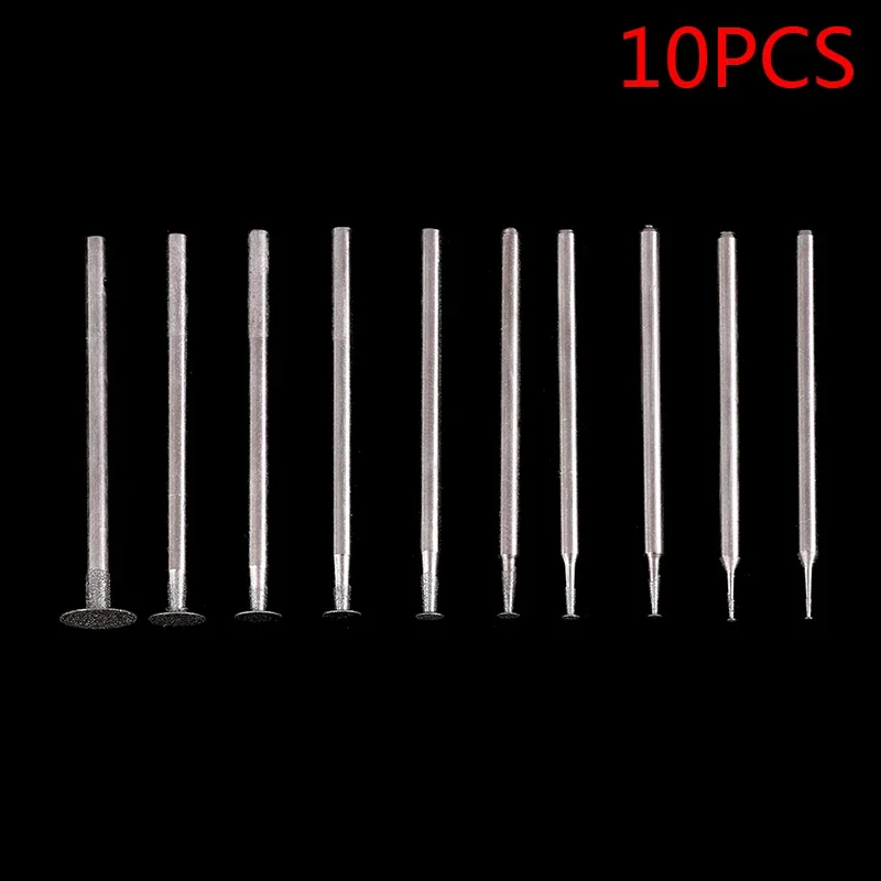Diamond Grinding Bits Set, Ultra-Thin T Head Shank, Jade Carving & Engraving Tools