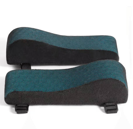2PCS Memory Gel Armrest Pads Ergonomic Elbow and Hand Rest Cushions for Office Car and Gaming Chairs