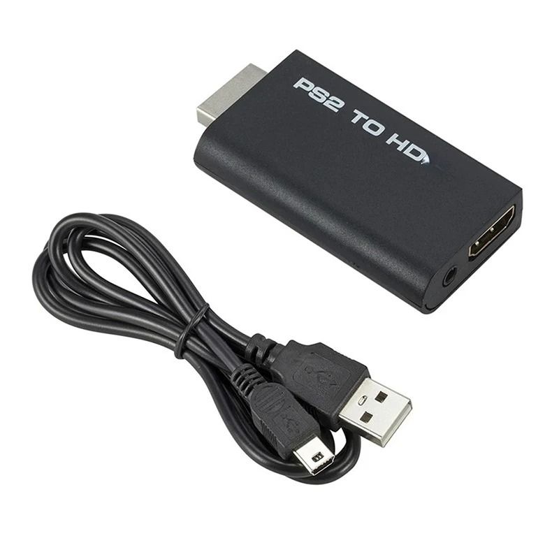 PS2 to HDMI Converter Adapter with Audio Support