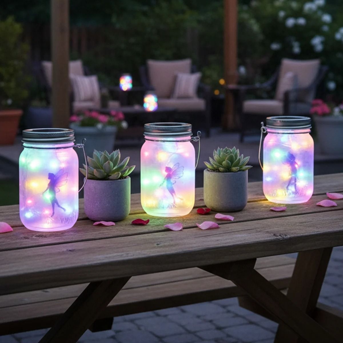 Solar Fairy Lantern Garden Light