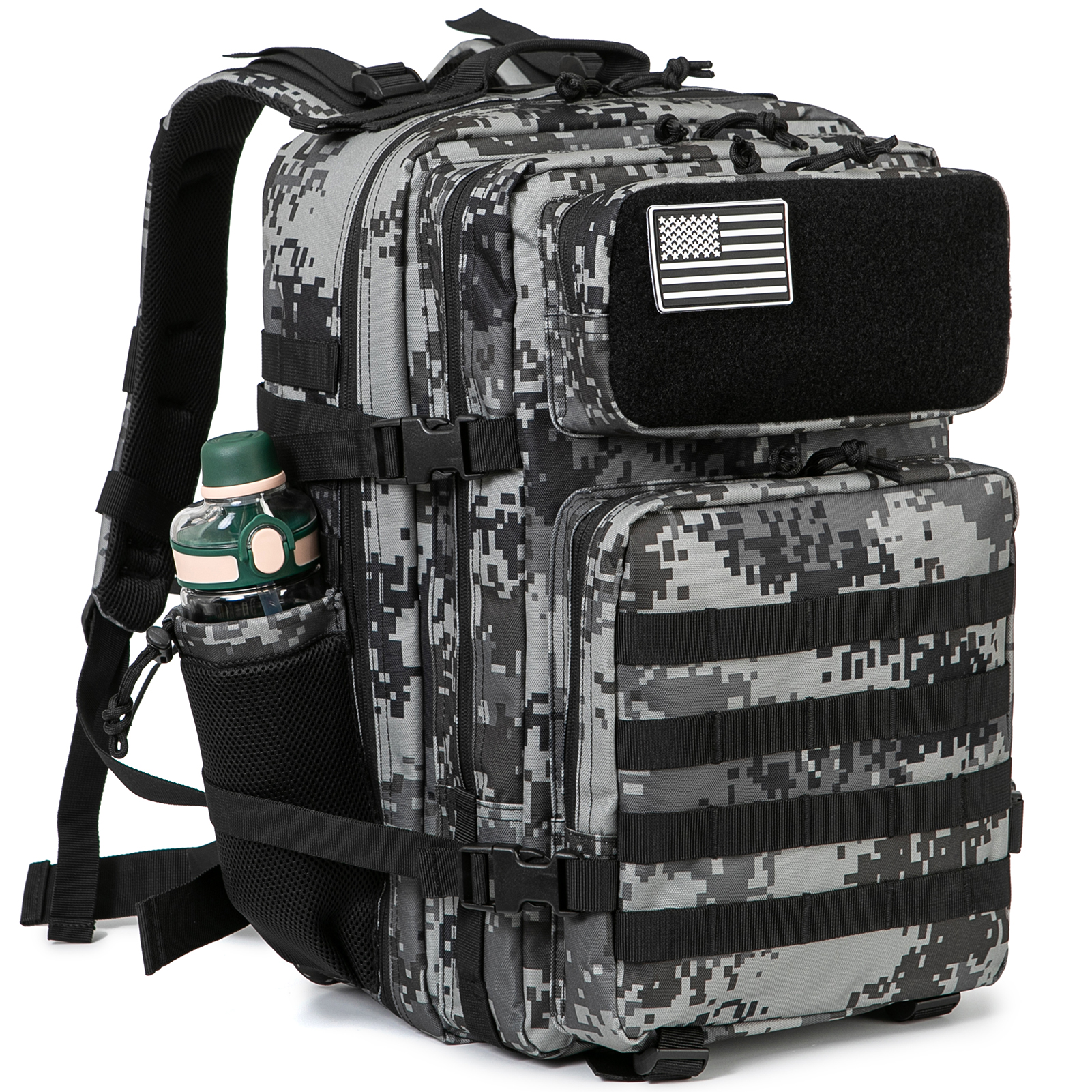 Rugged Tactical Outdoor Backpack Survival, EDC & Hiking Gear Pack