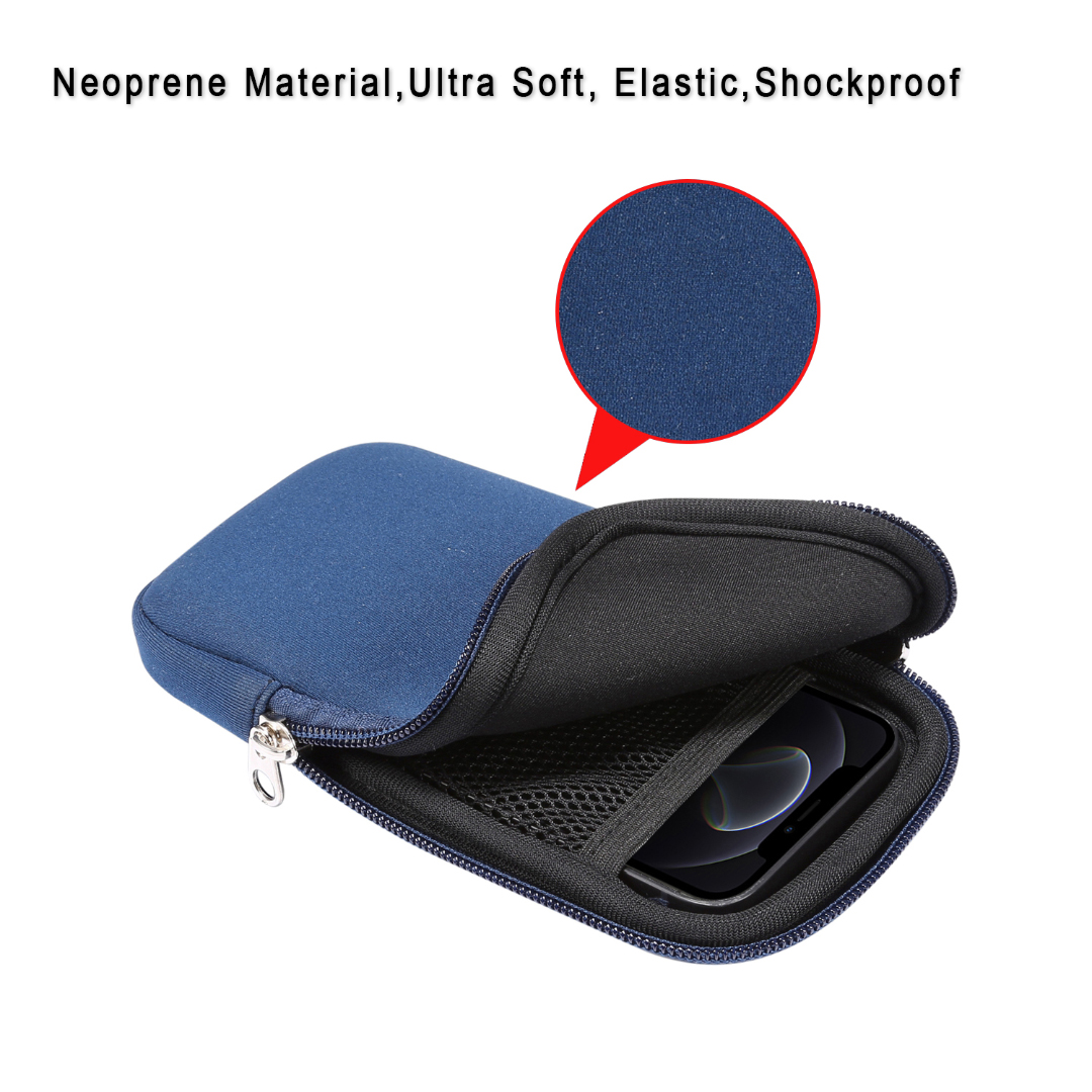 Phone Pouch with Strap Soft Shockproof Mobile Case