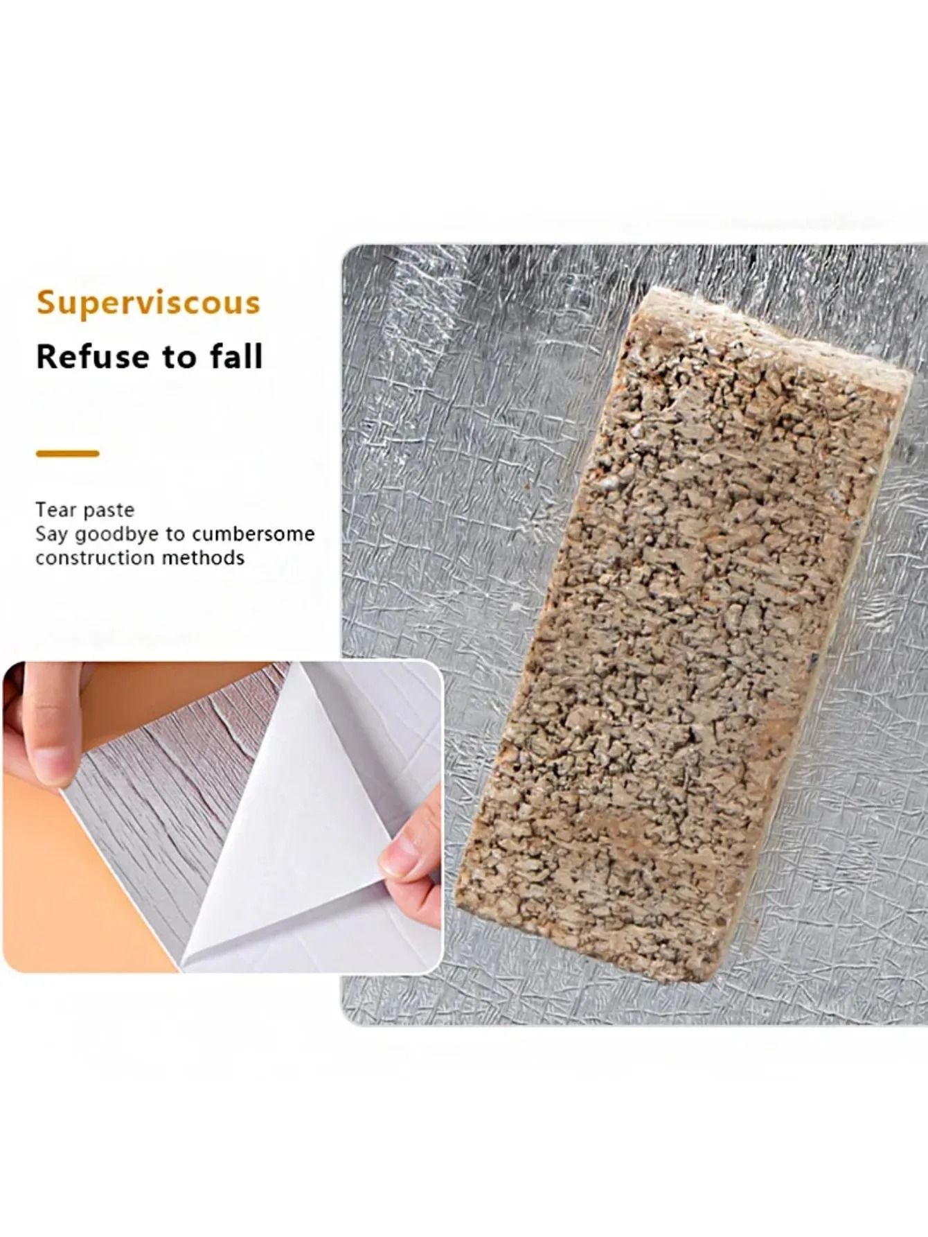 Self Adhesive Marble Tile Stickers 10pcs Waterproof Peel and Stick Wall and Floor Tiles for Kitchen and Bathroom