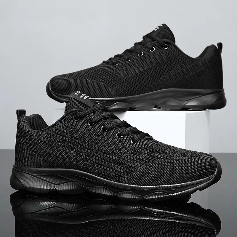 Lightweight Mesh Running Shoes for Men Breathable Casual Walking Sneakers