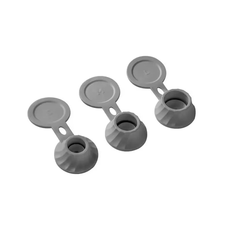 Bottle Emptying Caps & Transfer Connectors Inverted Caps for Flipping Bottles
