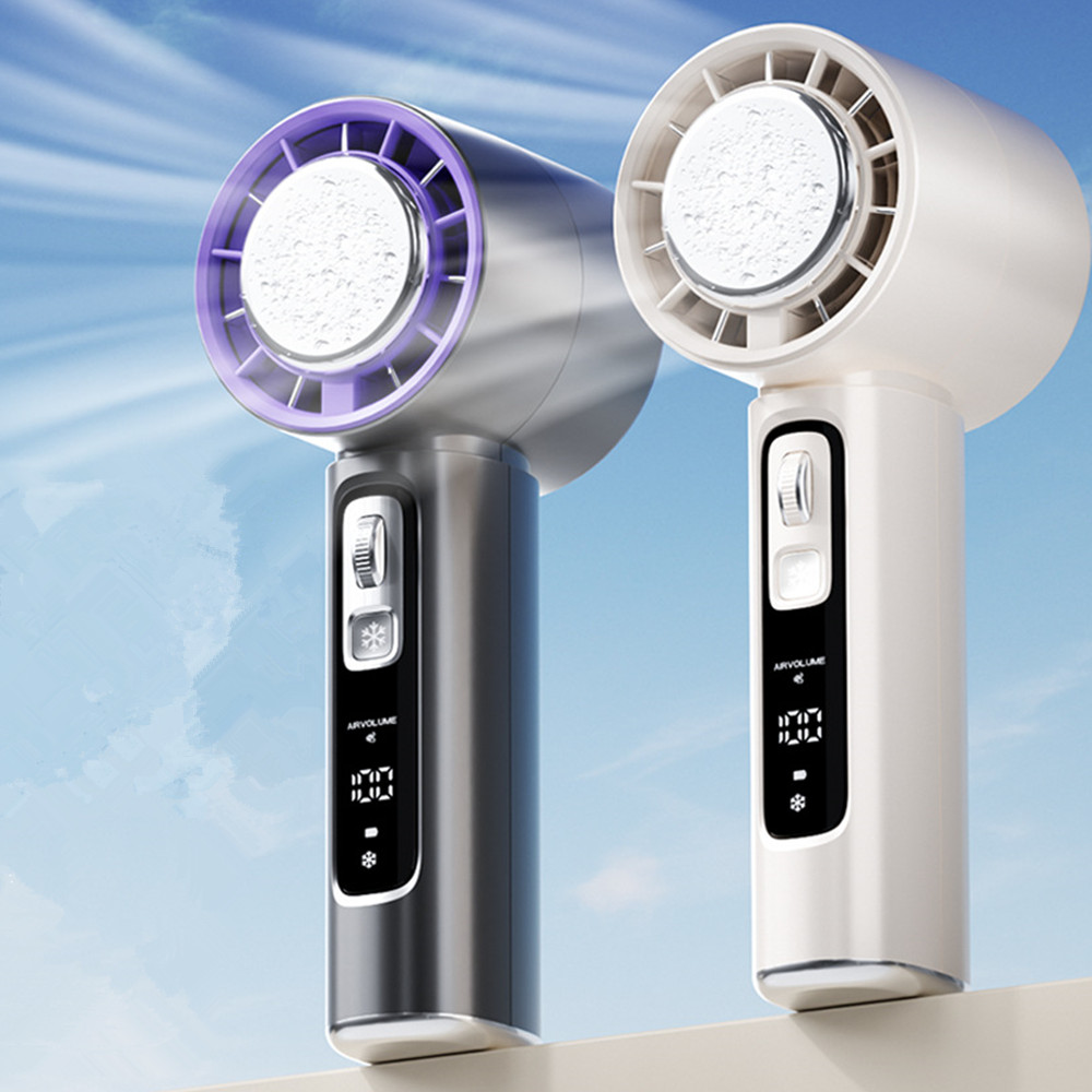 High Speed Portable Handheld Electric Fan USB Rechargeable for Outdoor Use