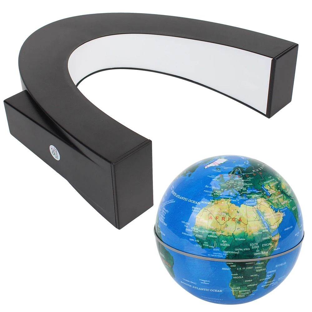 Floating Magnetic Levitation Globe with LED Light