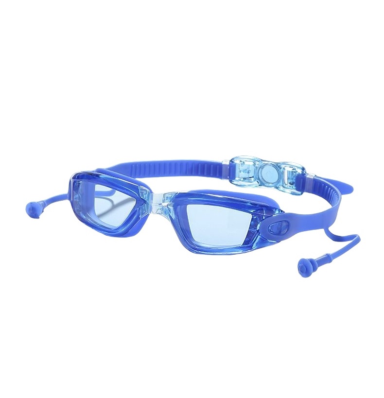 Anti Fog Swimming Goggles with Earplugs & UV Protection