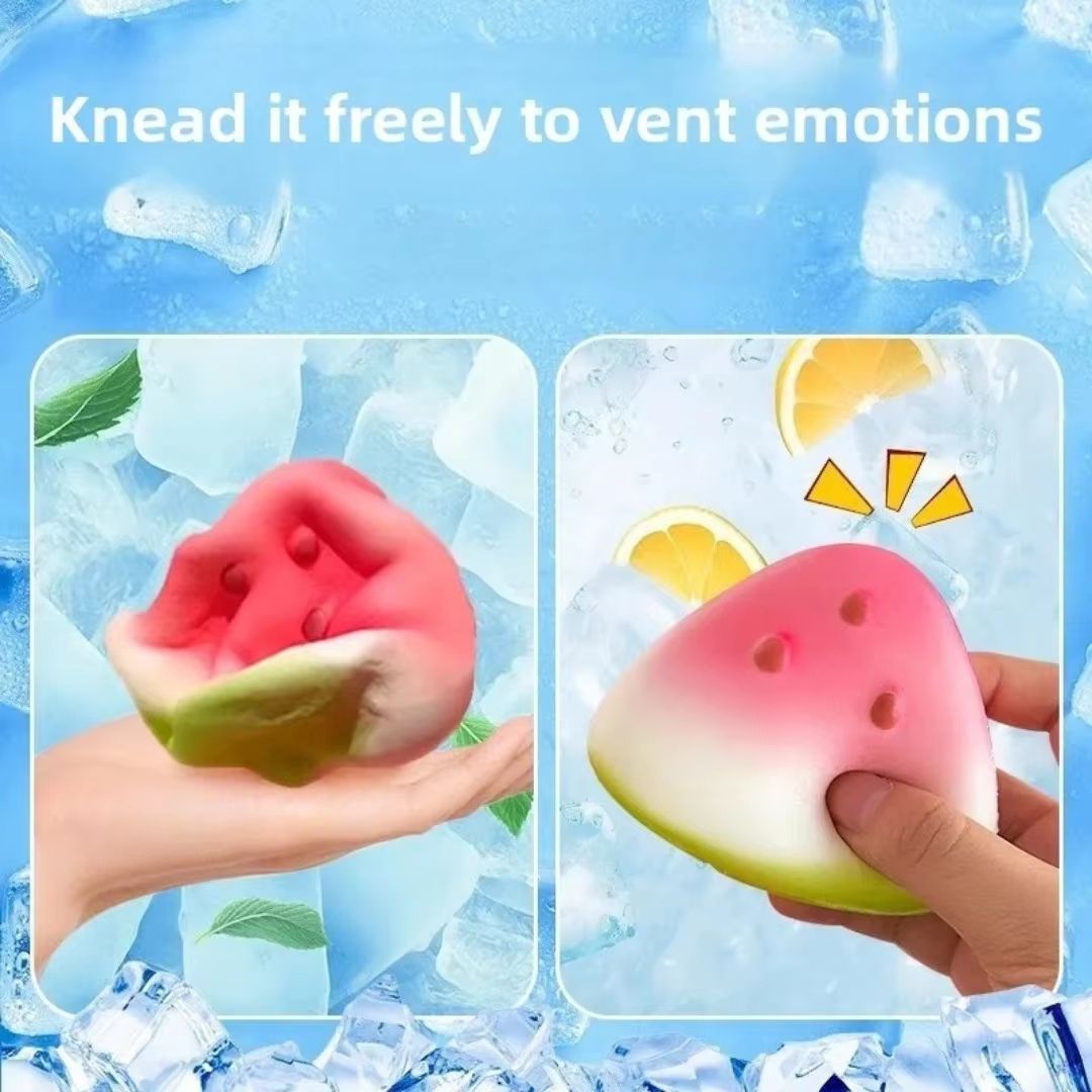 Soft Watermelon Anti-Stress Squishy Toy