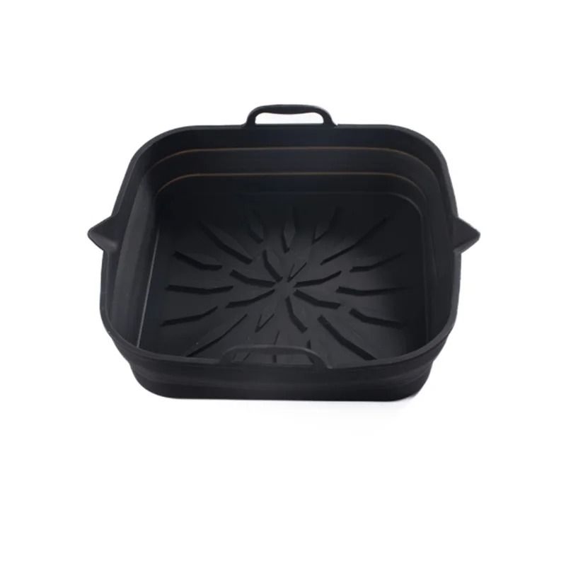 Silicone Square Air Fryer Liner Reusable Baking Tray and Basket Insert