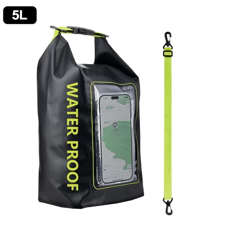 Touch Screen Transparent Dry Bag Backpack 2L and 5L