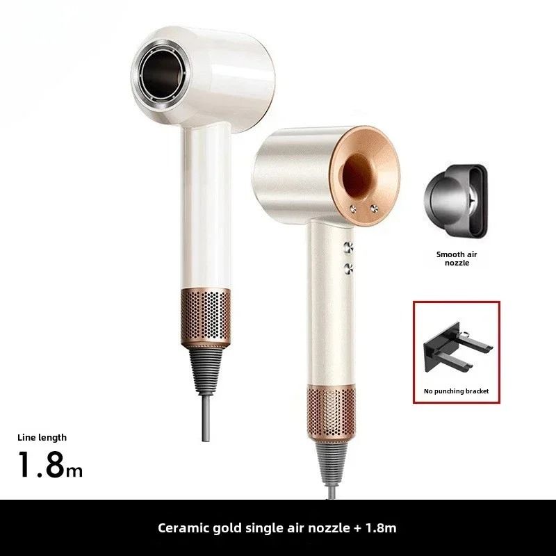 Professional 5 in 1 Hair Dryer with Hot and Cold Air and Thermostatic Styling