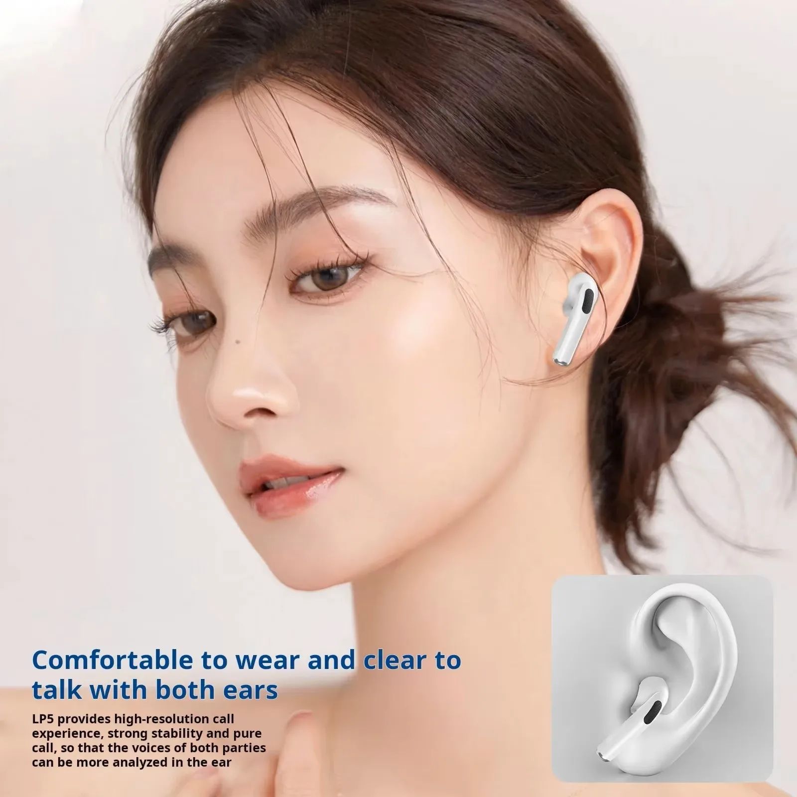 Air Pro 5 TWS Max Wireless Earbuds with HiFi Sound & Low Latency