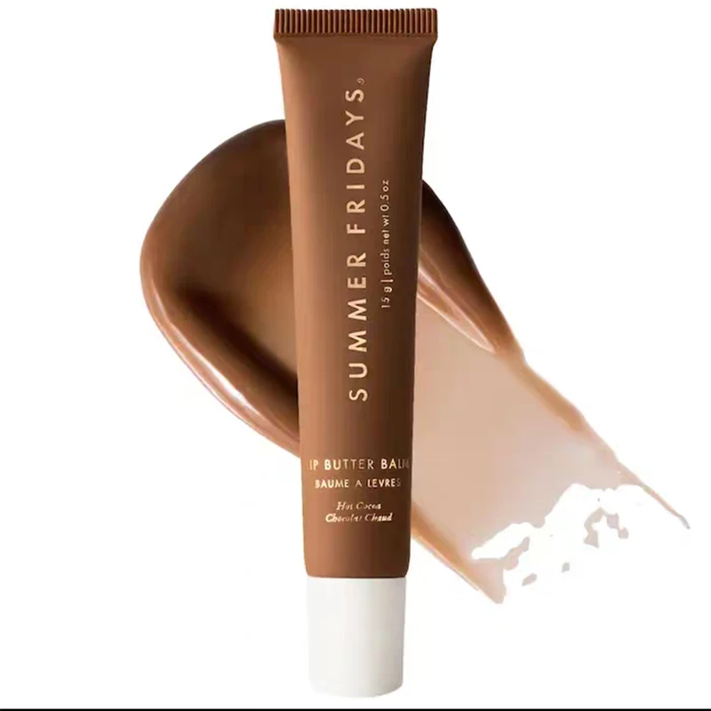 Moisturizing Summer Fridays Lip Balm, Vanilla Pink Sugar, Coffee Cake Lip Gloss