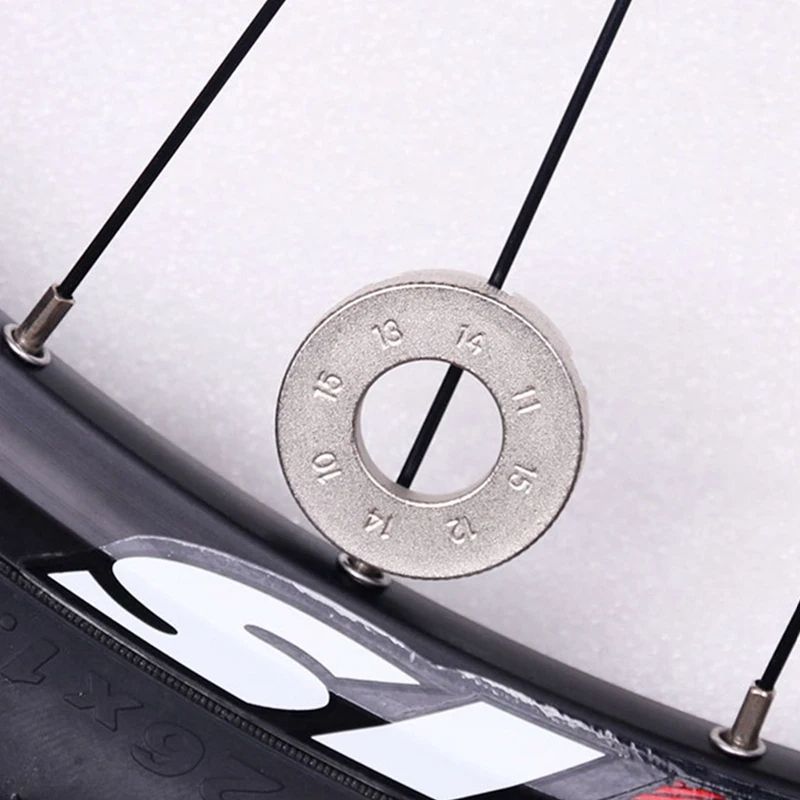 Bicycle Spoke Wrench Cycling Tool, Road & MTB Steel Spoke Key for Wheel Maintenance