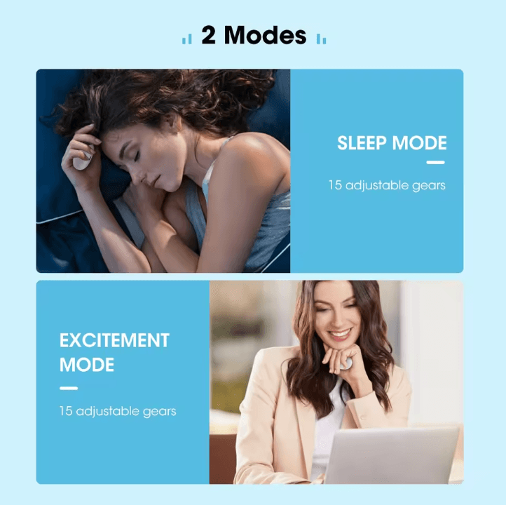 Handheld CES Sleep Aid Device – Microcurrent EMS Pulse Relaxation & Stress Relief Tool