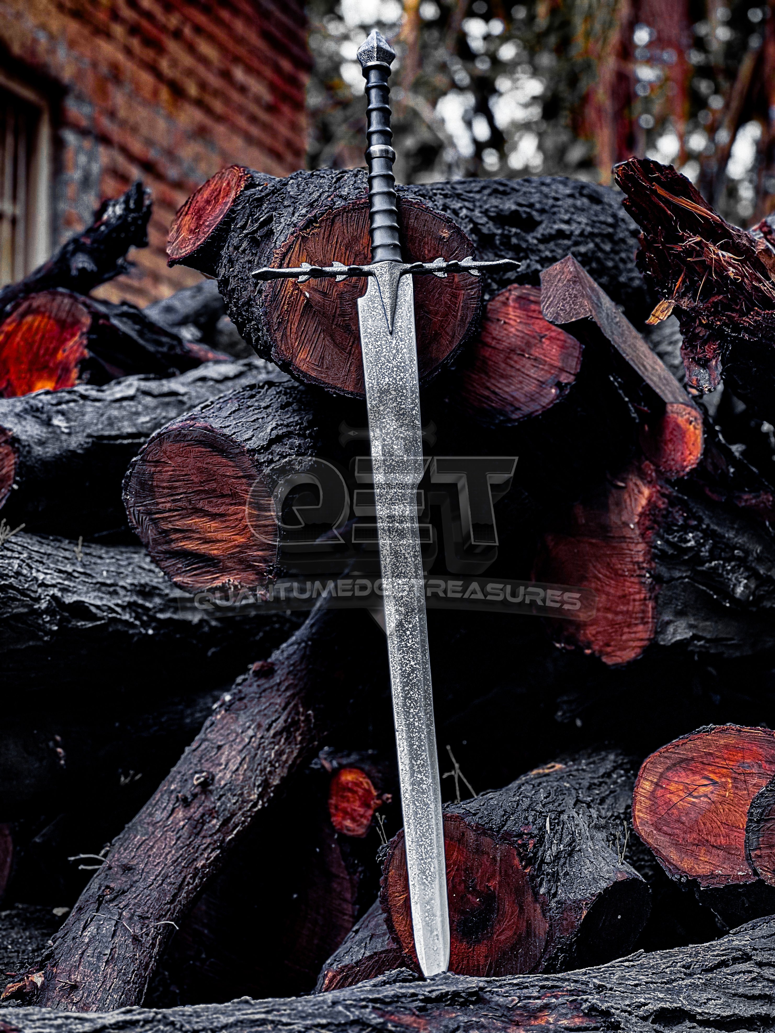 Lords of the Rings Handmade Ringwraiths Nazgul Replica Sword Groomsmen gift/Gift For Boy Friend/Gift For Husband